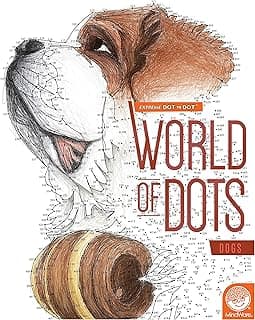 MindWare World of Dots: Dogs Puzzle Coloring Book image