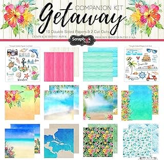 Scrapbook Customs Getaway Paper Pack Scrapbook Kit image