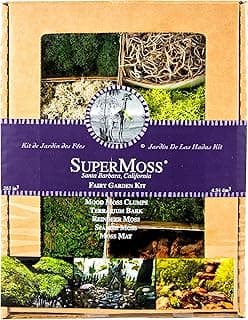 SuperMoss (50310) Fairy Garden Kit, Mixed Mosses, 4 oz., Multicolor image