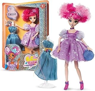 Kids Hits Be Fashion Academy – Cassie Fashion Doll with Cosmic Outfit, Accessories & Design Kit – Creative Galaxy-Inspired Play for Girls Age 5+